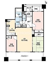 間取図画像 3LDK