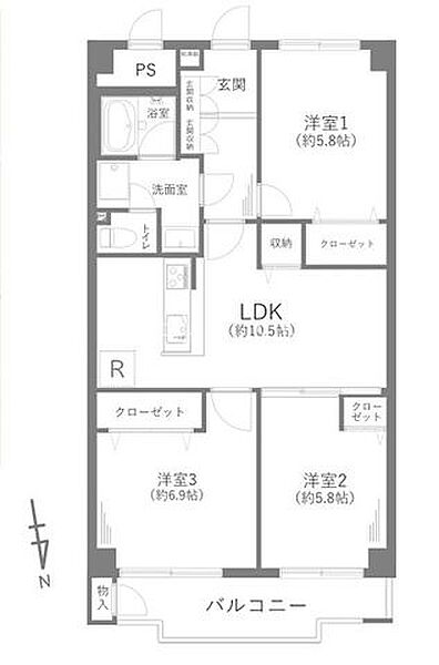 間取り：314002734467