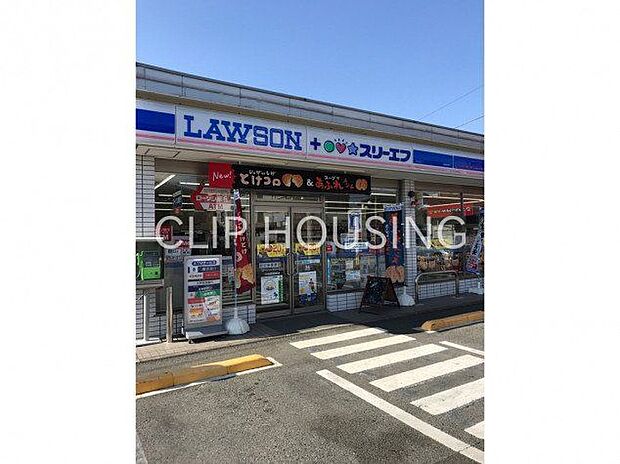 ローソン・スリーエフ大和西鶴間店 徒歩5分。 330m