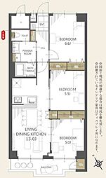 東建座間ハイツ2号棟