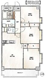 ロックヒルズ本厚木駅前 2SLDKの間取図画像