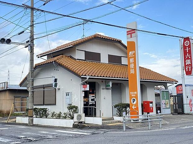 笠松中野郵便局 1600m