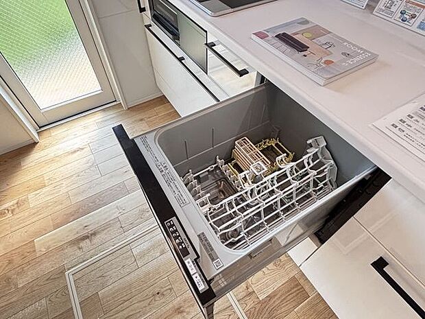 食洗機付きなので家事がはかどり、家族との時間が増えるのが嬉しいですね!