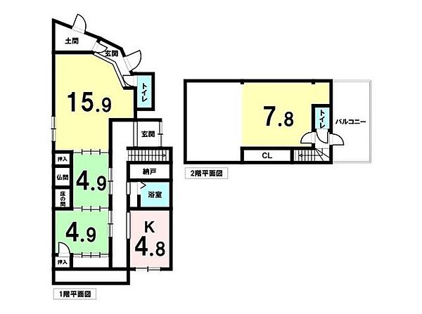 間取り：321000077234