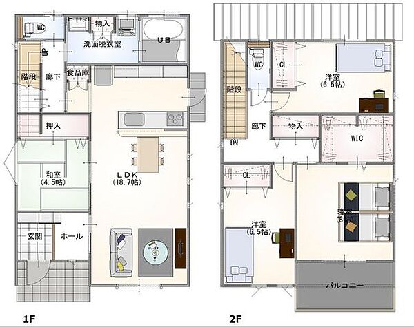 間取り：321000077048