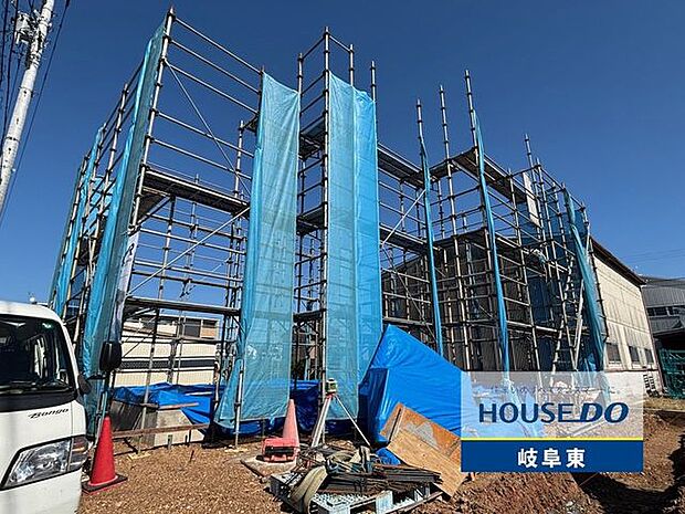 岐阜市朝霧町に新築戸建てが登場!完成までは同社施工の類似物件へご案内いたします!