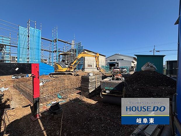 岐阜市朝霧町に新築戸建てが登場！完成までは同社施工の類似物件へご案内いたします！