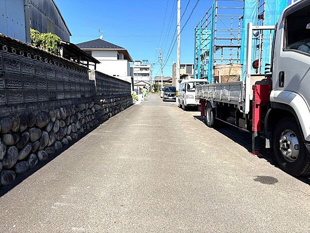 閑静な住宅地です。