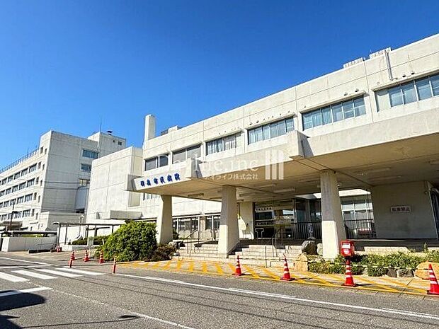 羽島市民病院 1010m