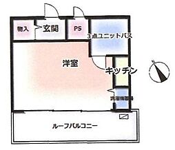 アーバンヒルズマンション早大正門前 1Kの間取図画像