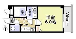 西武新宿線 井荻駅 徒歩3分の賃貸マンション 3階1Kの間取り
