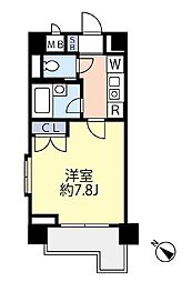 東京メトロ丸ノ内線 荻窪駅 徒歩2分の賃貸マンション 5階1Kの間取り