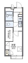 セレーヌ新高円寺 1Kの間取図画像