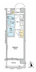 RESIDENCEKLENJI 1Kの間取図画像