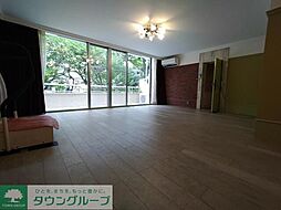 大倉山ヒルタウン4号棟 1階3LDKのリビング/ダイニング