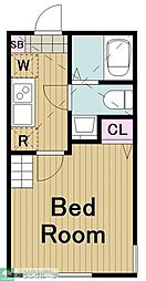 アザーレ・LUX日吉本町 1階1Kの間取り