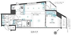 フェニックス新横濱クアトロ 1LDKの間取図画像