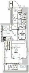 SYFORMTSUNASHIMA ワンルームの間取図画像