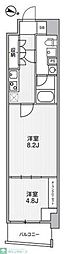 Weave Base -Itabashi Honcho 板橋本町 1LDKの間取図画像