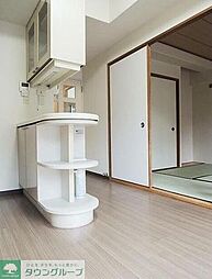 中銀第二音羽マンシオン 405 4階2DKのリビング/ダイニング