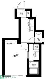 ソルナ西巣鴨 102 1階1Kの間取り