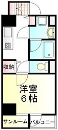 セイコーガーデン成増 1Kの間取図画像