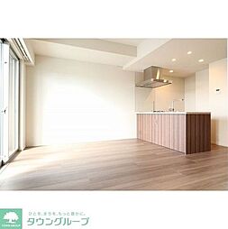 東急目黒線 武蔵小山駅 徒歩8分の賃貸マンション 8階1LDKのリビング/ダイニング