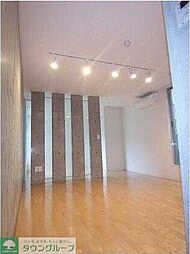 東急田園都市線 桜新町駅 徒歩8分の賃貸マンション 1階1LDKのリビング/ダイニング