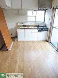 東急大井町線 等々力駅 徒歩5分の賃貸マンション 3階2DKのリビング/ダイニング