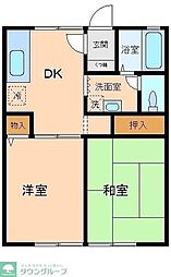 間取図画像 2DK