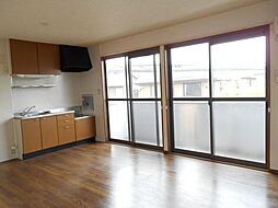 東武東上線 川越駅 徒歩28分の賃貸アパート 2階2LDKのリビング/ダイニング