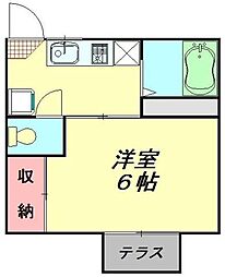 間取図画像 1K