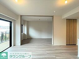 東武東上線 鶴瀬駅 徒歩9分の賃貸マンション 3階2LDKのリビング/ダイニング