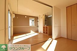 東武東上線 若葉駅 徒歩10分の賃貸アパート 2階3LDKのリビング/ダイニング