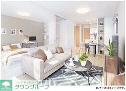 東武東上線 若葉駅 バス15分 南戸守下車 徒歩1分の賃貸アパート 1階2LDKのリビング/ダイニング