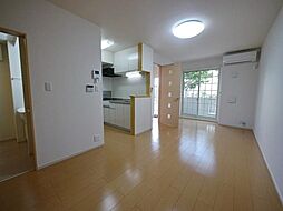 JR八高線 東飯能駅 徒歩10分の賃貸アパート 1階1LDKのリビング/ダイニング