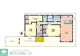 間取図画像 2SLDK