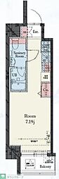 Residence IRUMA ワンルームの間取図画像