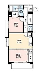 エストレージャ 2LDKの間取図画像