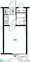 クリオ毛呂山壱番館 1Kの間取図画像