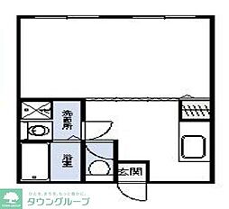 フェニックス 2DKの間取図画像