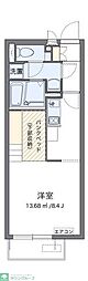 ミランダグリーンヒルズ ワンルームの間取図画像