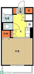 スチューデントマンション 1Kの間取図画像
