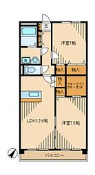 アティチヒロ 2LDKの間取図画像