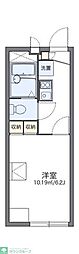 レオパレスヴァン 1Kの間取図画像
