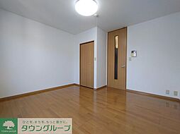 ローズパレットA 2階1Kのリビング/ダイニング