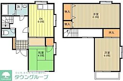 レジデンスNo.1 1階3DKの間取り