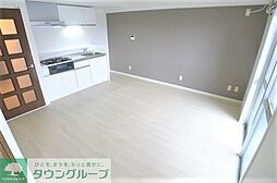 西武多摩湖線 武蔵大和駅 徒歩3分の賃貸マンション 2階2LDKのリビング/ダイニング