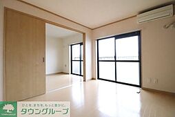 JR中央線 八王子駅 バス15分 田島橋下車 徒歩1分の賃貸マンション 1階2LDKのリビング/ダイニング