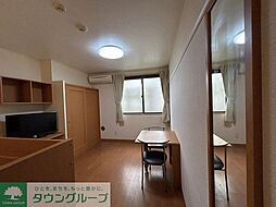 レオパレスラピュタ 1階1Kのリビング/ダイニング